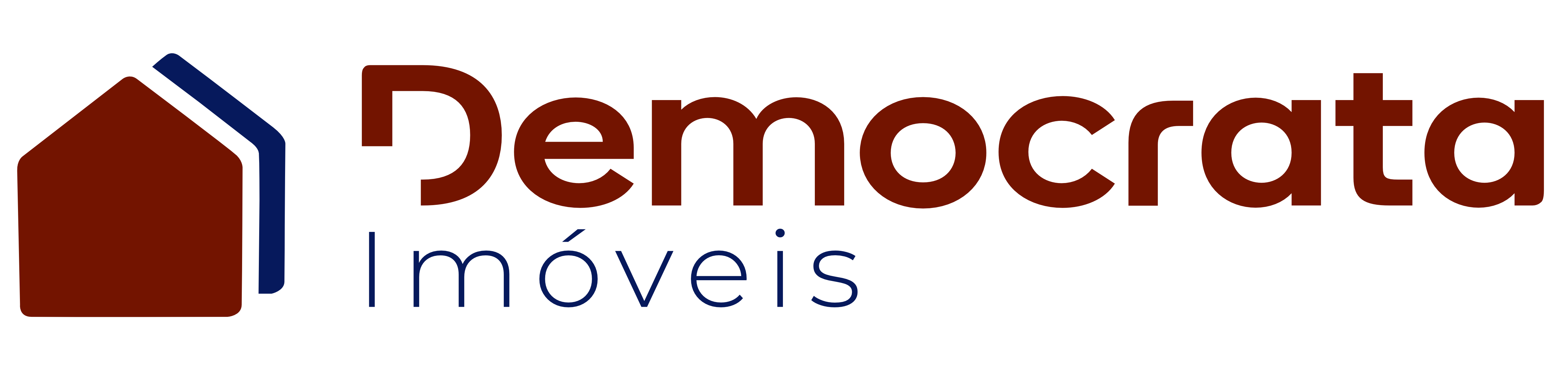 Nova assinatura horizontal da Democrata Imóveis